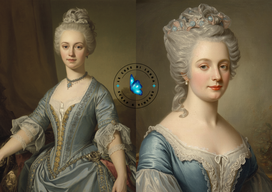 Kit digitale per Junk Journal "Versailles"