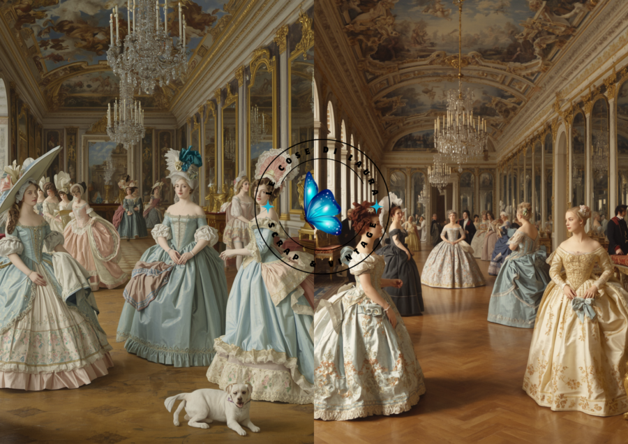 Kit digitale per Junk Journal "Versailles"