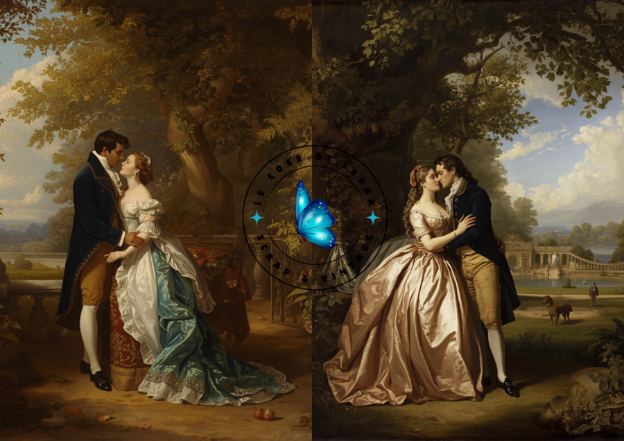 Kit digitale per Junk Journal "Versailles"