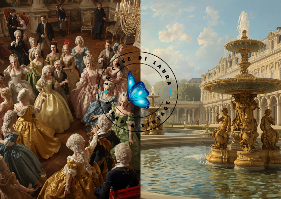 Kit digitale per Junk Journal "Versailles"