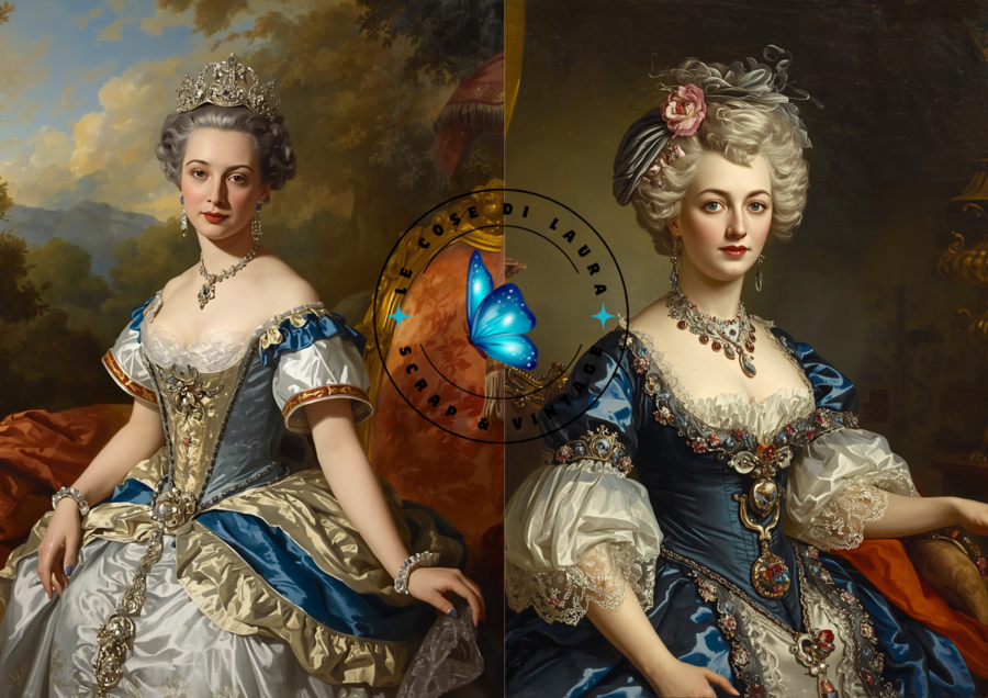 Kit digitale per Junk Journal "Versailles"