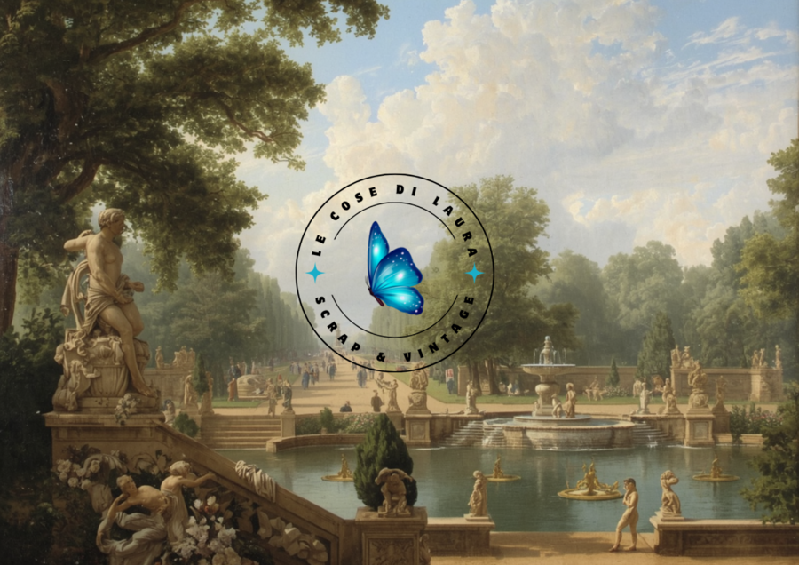 Kit digitale per Junk Journal "Versailles"