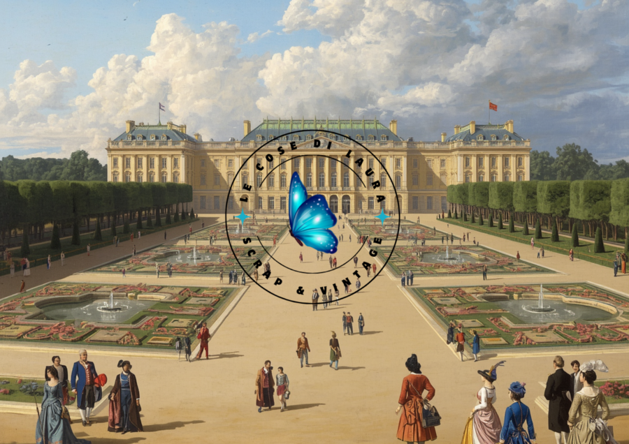 Kit digitale per Junk Journal "Versailles"