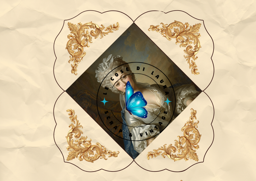 Kit digitale per Junk Journal "Versailles"