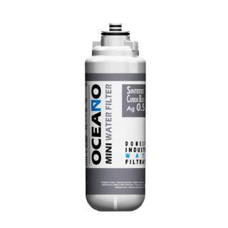 Filtro Oceano Mini 0,5 micron Carbon Block + Argento Antibatterico