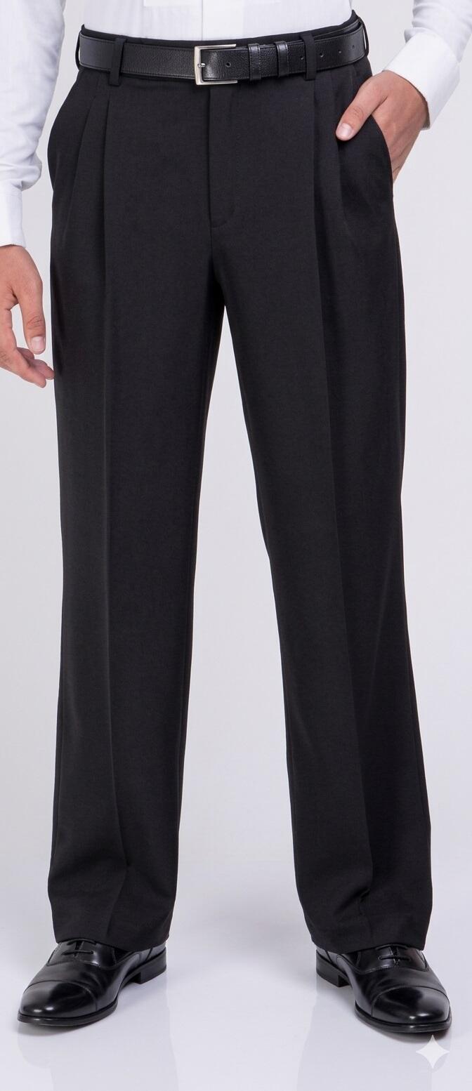 Pantaloni da ballo larghezza media con 2 tasche laterali e 2 pences davanti 7-0012U