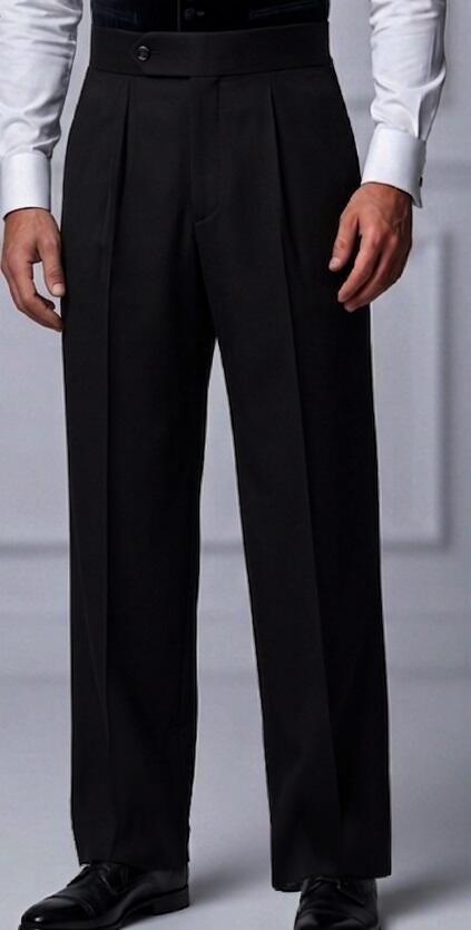 DANCE AND TANGO PANTS MEDIUM WIDTH WITH SEWED CENTRAL PENCE 7-0011