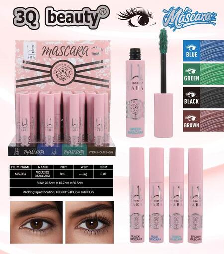 3Q BEAUTY MASCARA COLORATO(arabo)
 [Conf.da 24 pezzi]