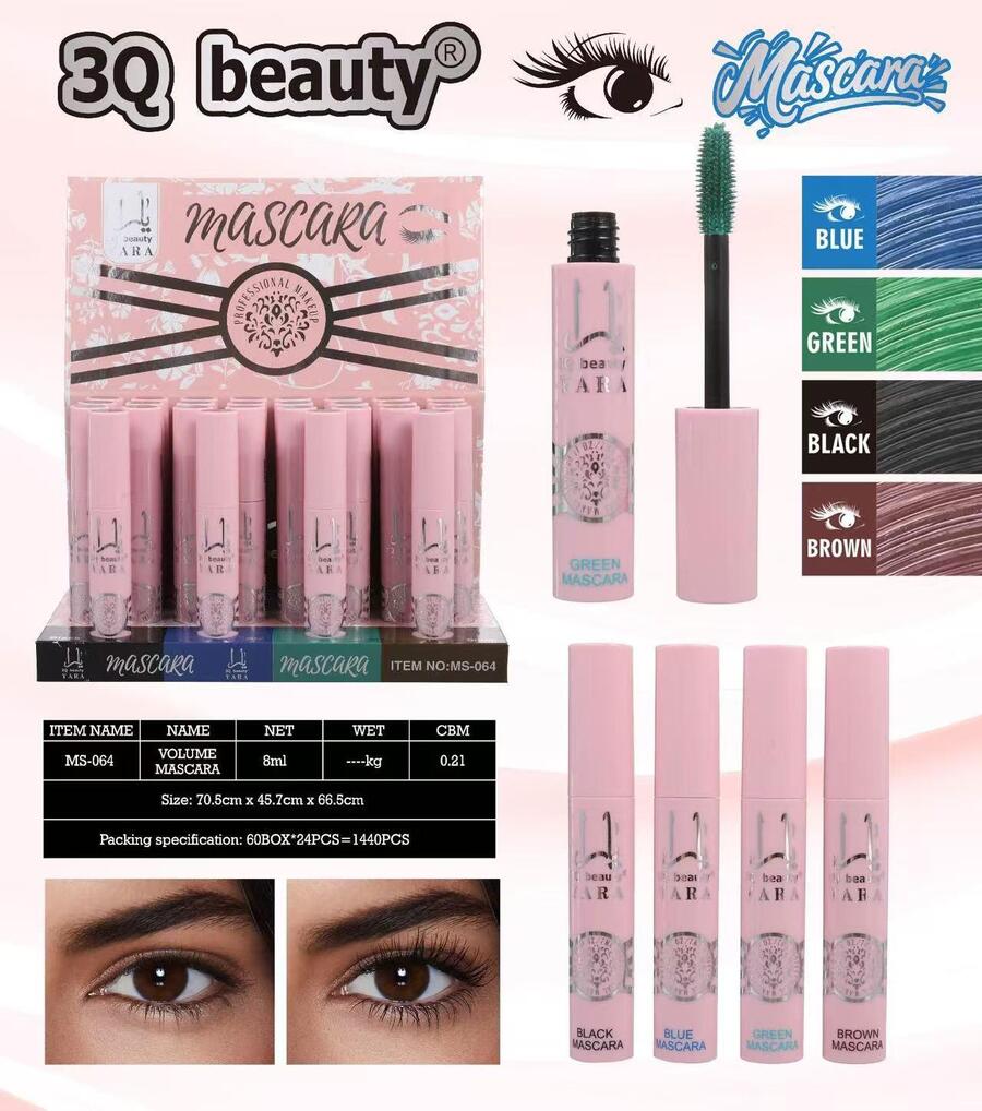 3Q BEAUTY MASCARA COLORATO(arabo)
 [Conf.da 24 pezzi]