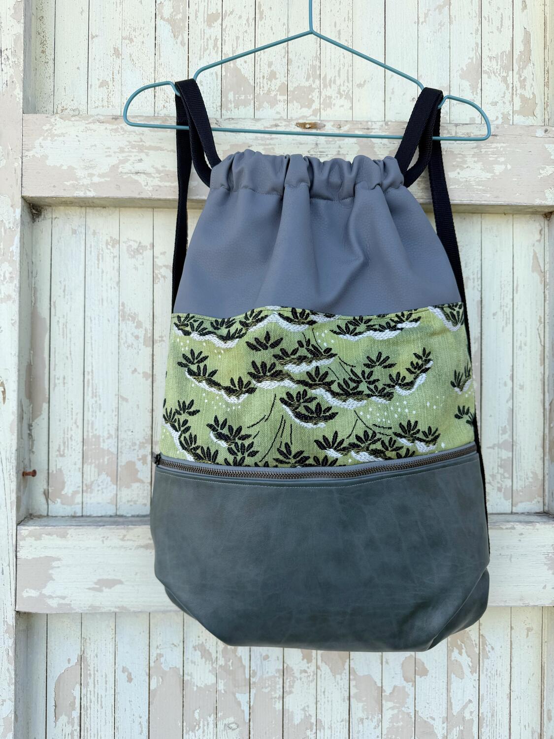 Zaino fascia fantasia verde