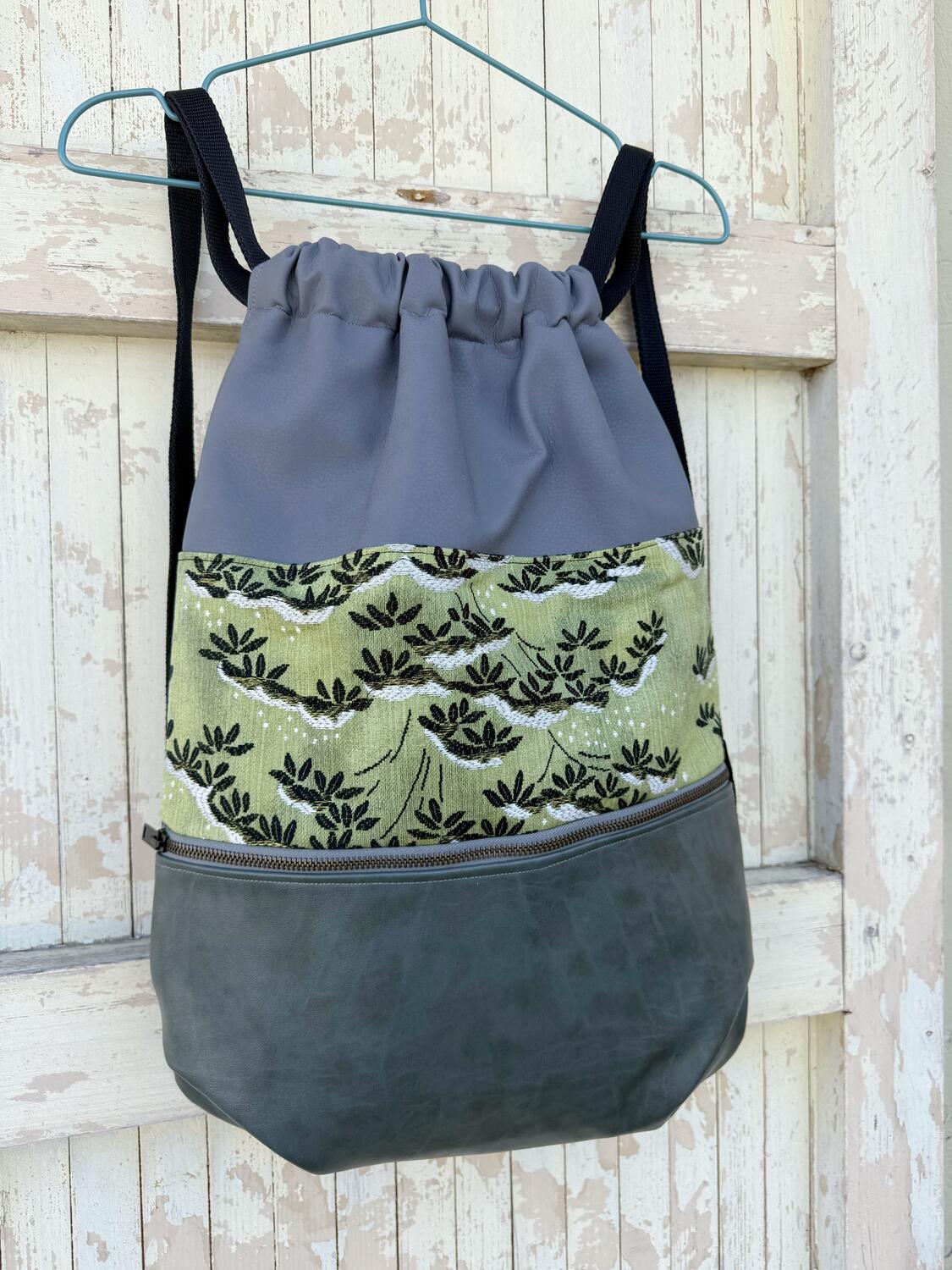 Zaino fascia fantasia verde