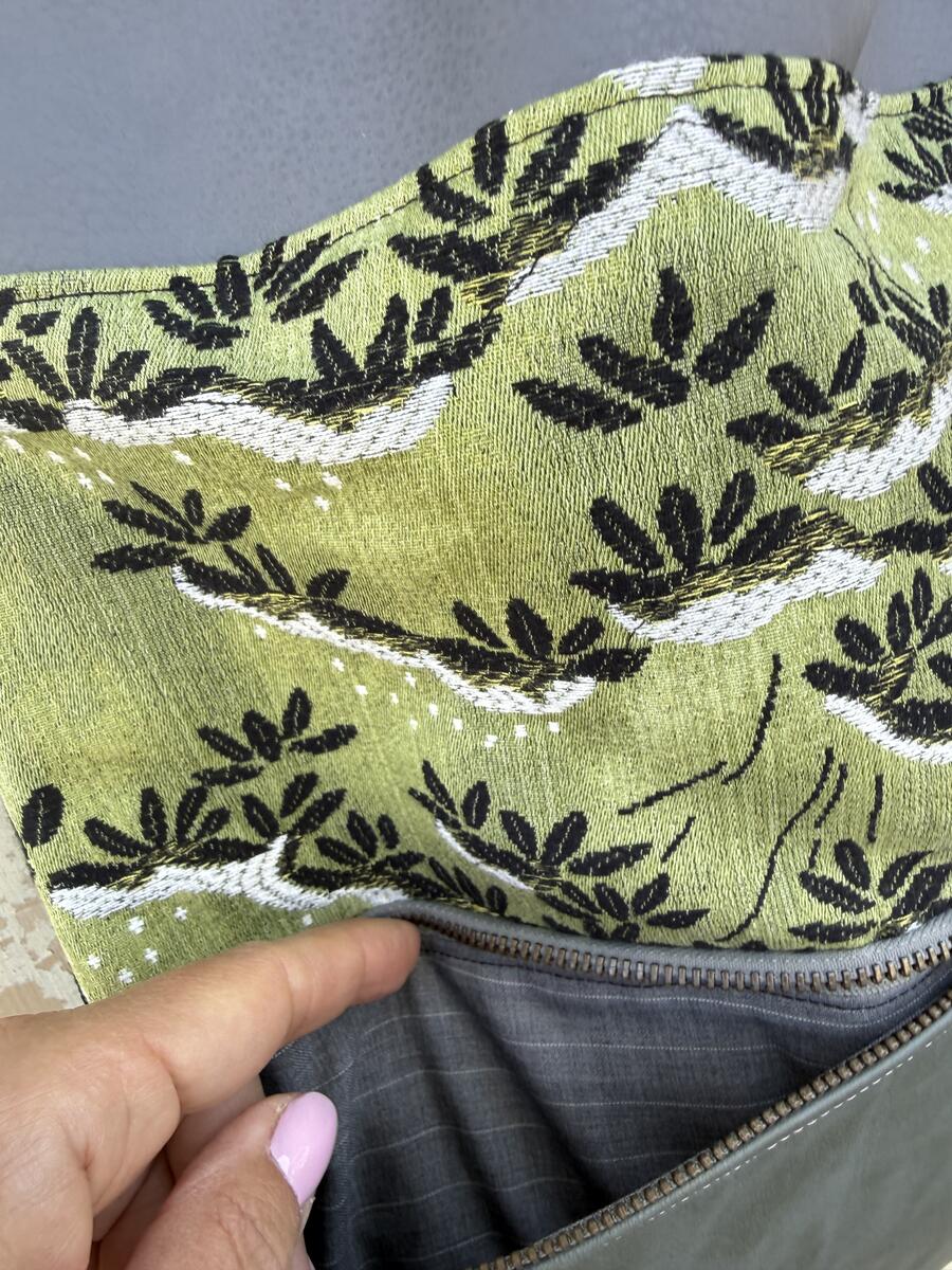 Zaino fascia fantasia verde