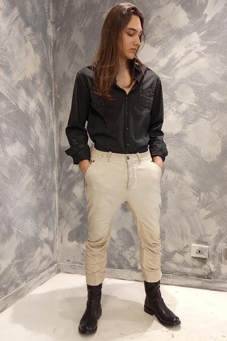 Masnada - Pantalone slim beige