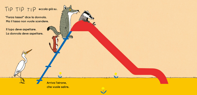 Tutti sullo scivolo!