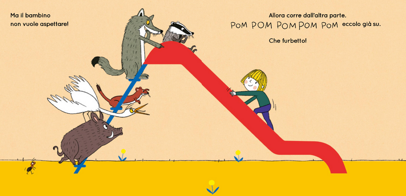 Tutti sullo scivolo!