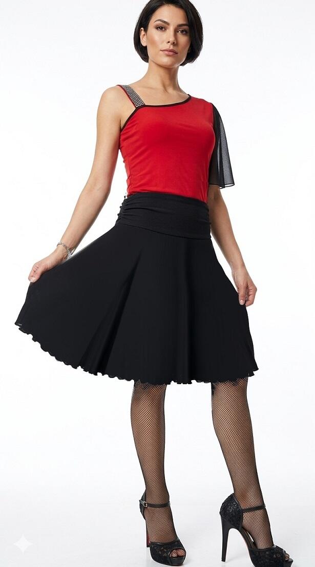 GONNA DA BALLO MEZZANA SOPRA IL GINOCCHIO A SEMIRUOTA 2-0015