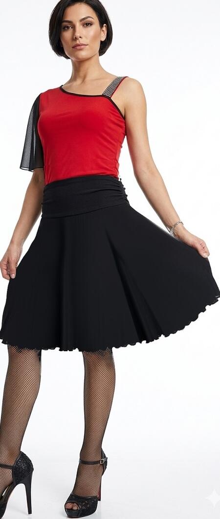DANCE SKIRT MEZZANA ABOVE THE KNEE A HALF WEEL 2-0015