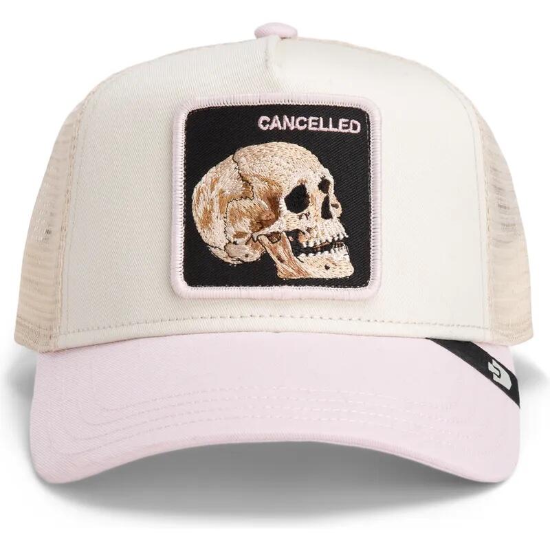 Goorin Bros Trucker Cancelled Cream/Pink
