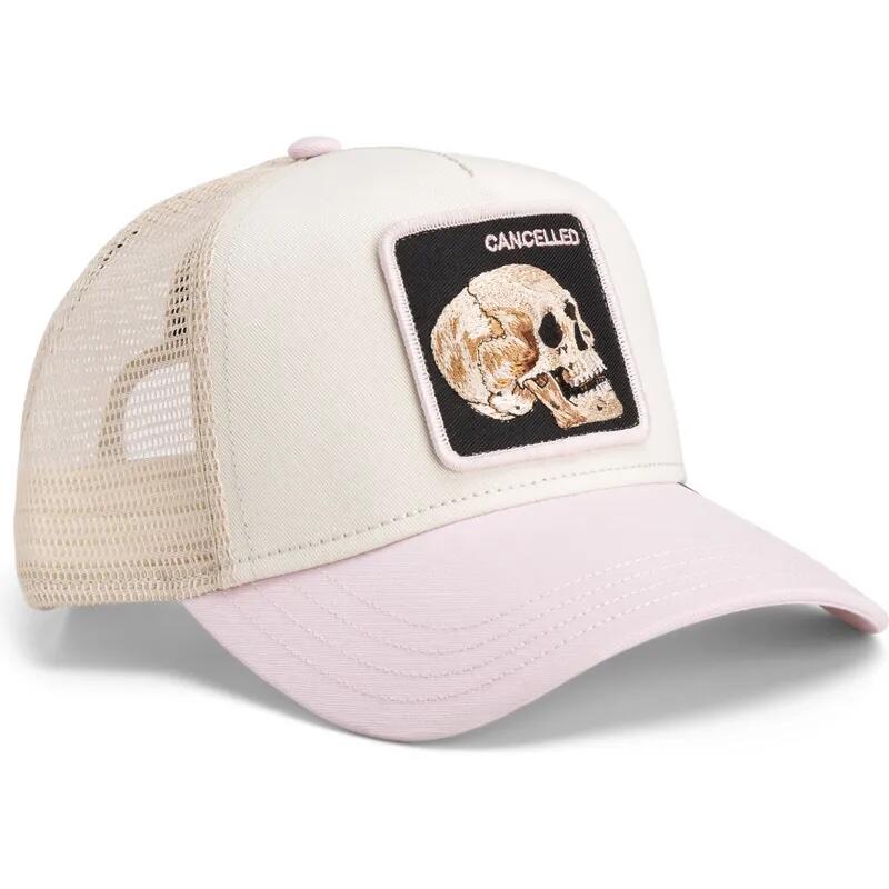 Goorin Bros Trucker Cancelled Cream/Pink