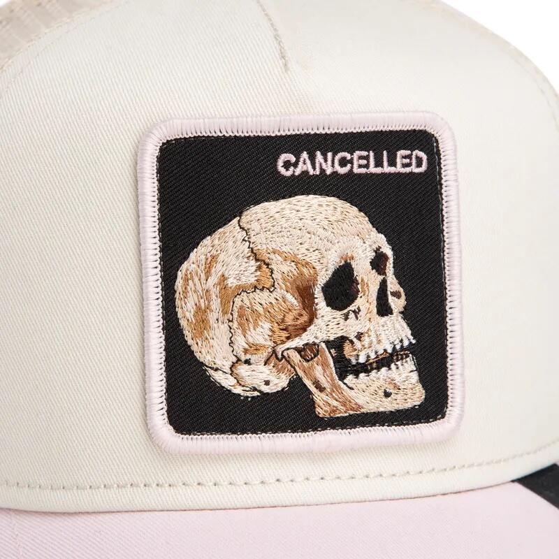 Goorin Bros Trucker Cancelled Cream/Pink