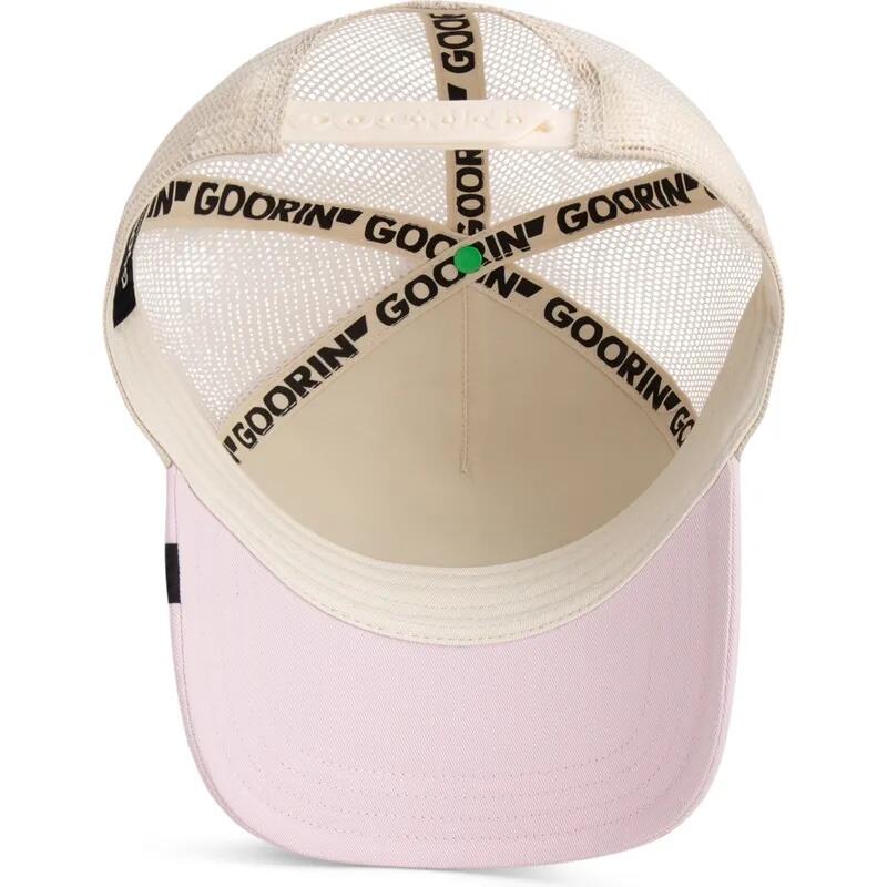 Goorin Bros Trucker Cancelled Cream/Pink