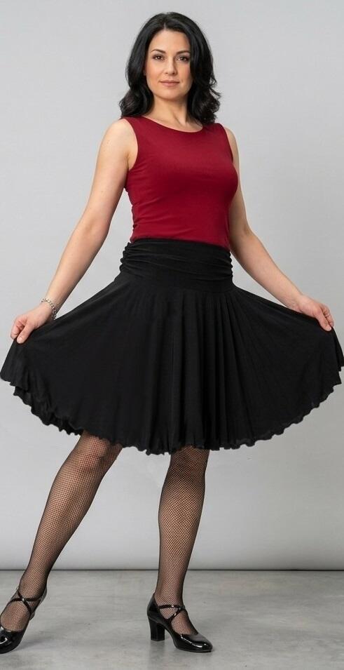 Gonna in varie fantasie e colori con codina dietro 2-0056