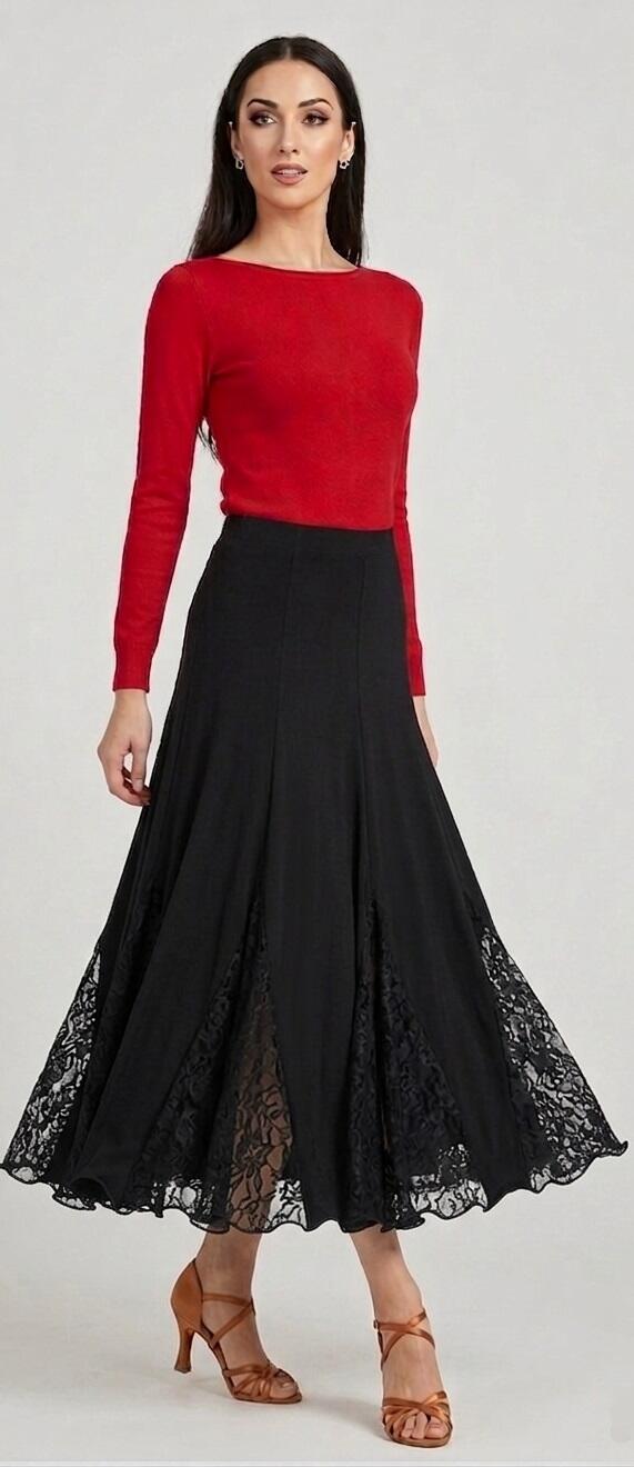 SKIRT LONG DANCE SMOOTH AND DANCES 2-0008