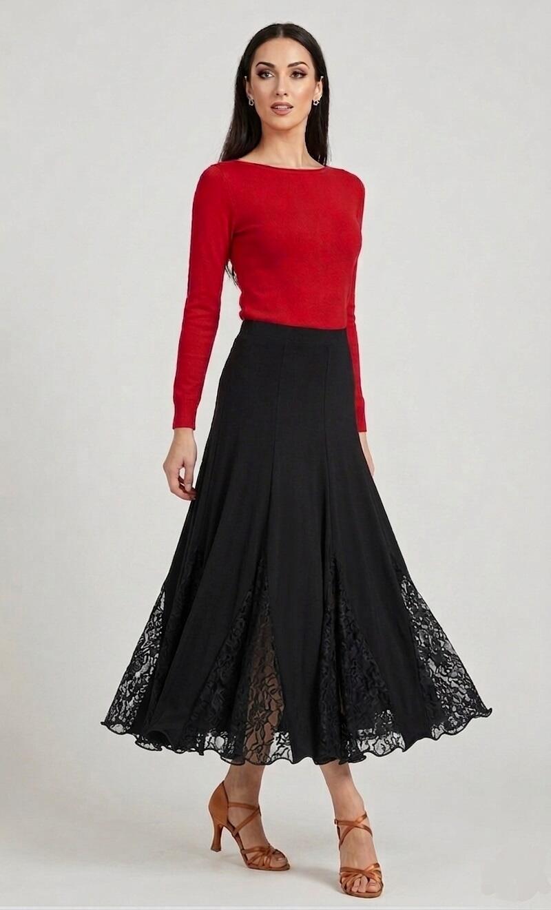 SKIRT LONG DANCE SMOOTH AND DANCES 2-0008