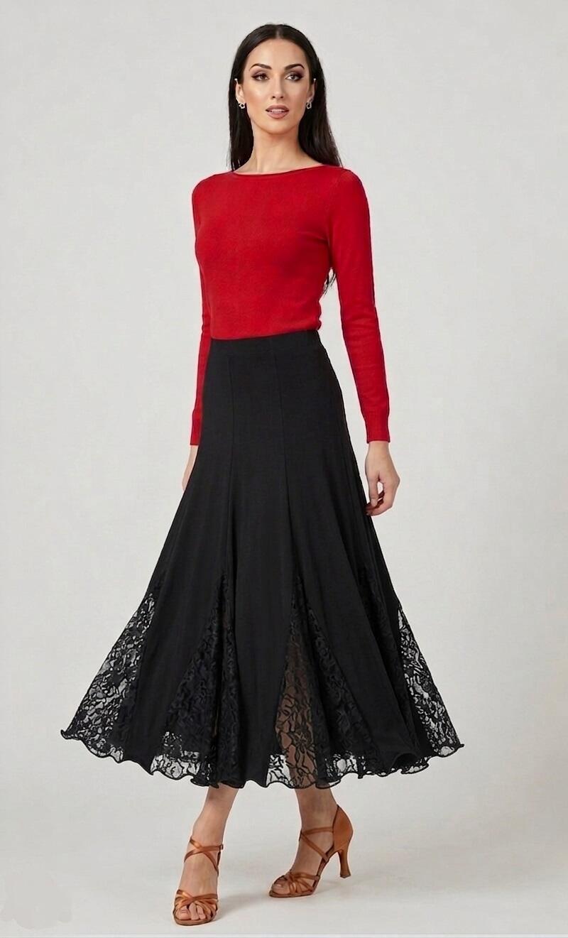 SKIRT LONG DANCE SMOOTH AND DANCES 2-0008