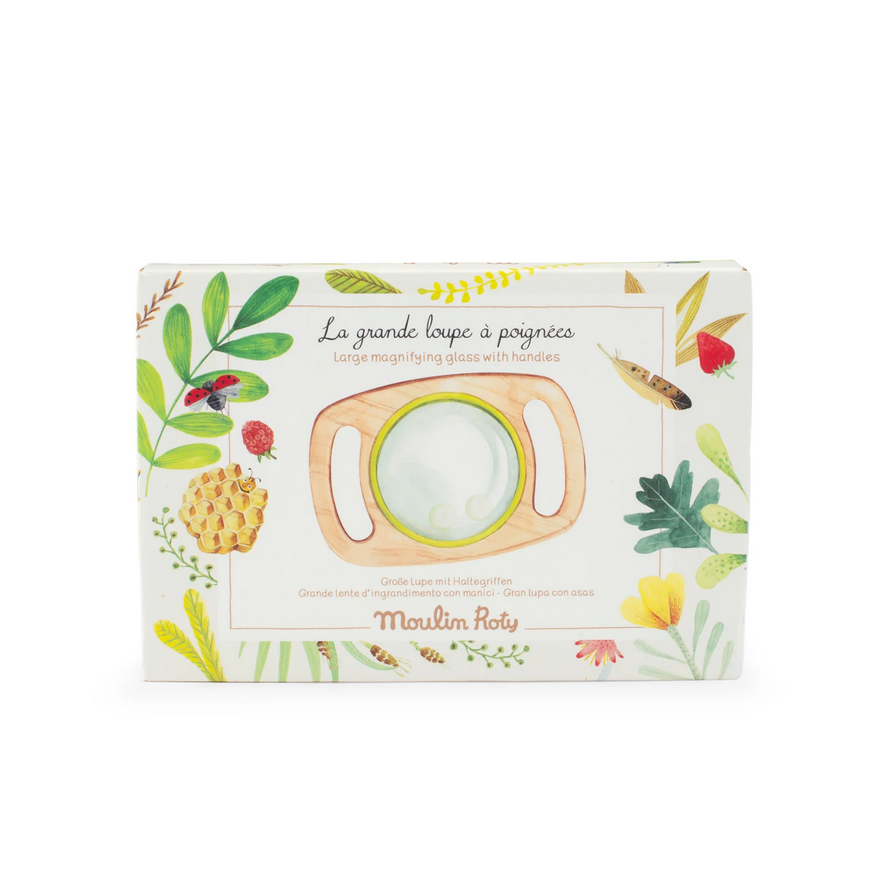 Grande lente d’ingrandimento con manici Le Jardin du Moulin