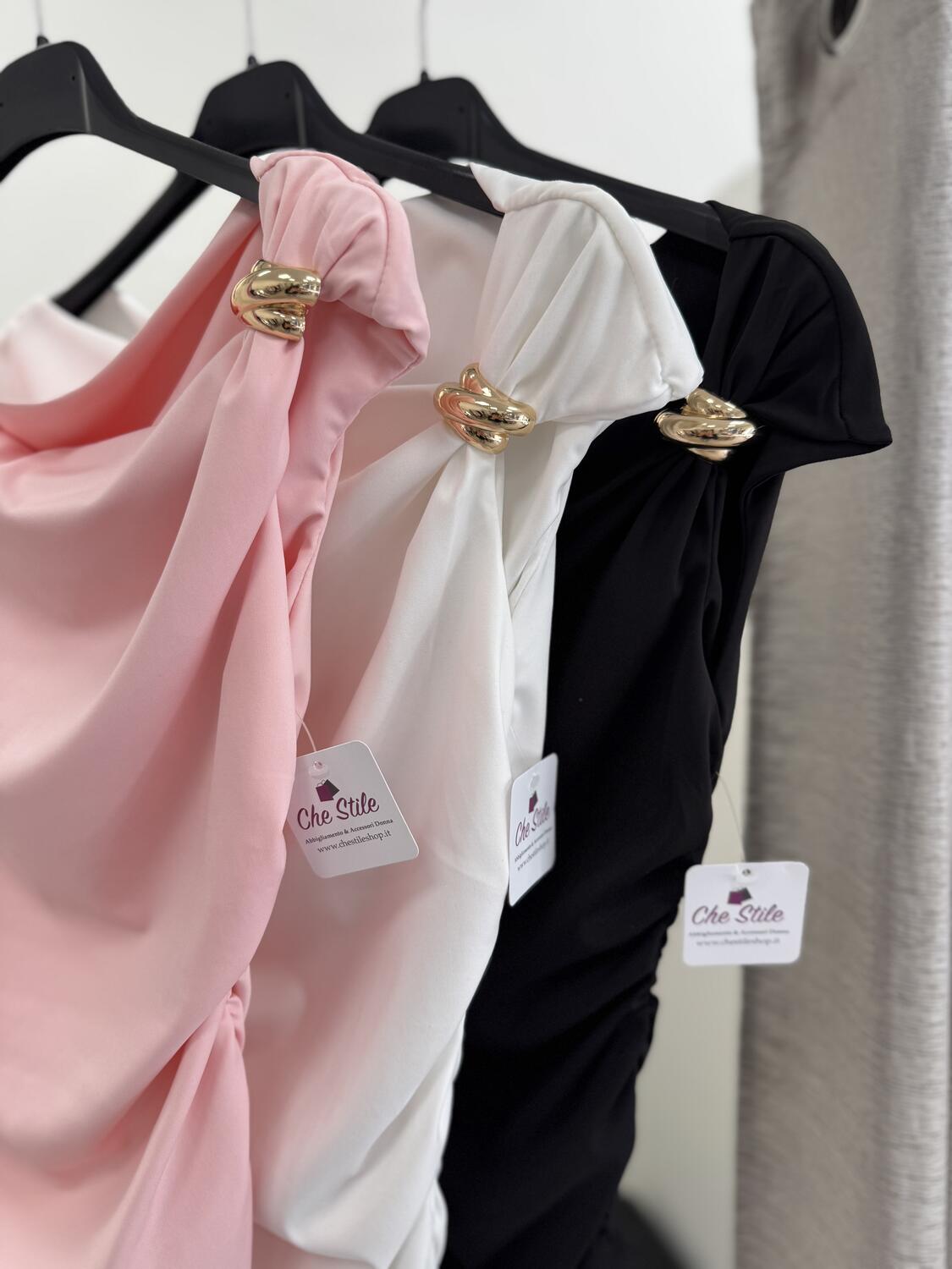 NOVITÀ Maglia dettaglio dorato laterale