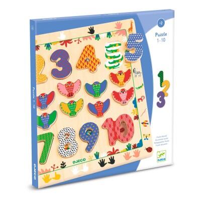 Puzzle in legno I Numeri