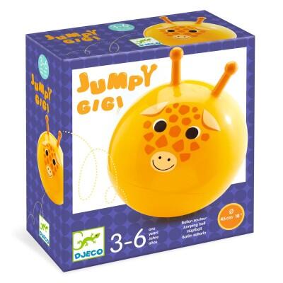 Palla rimbalzante cavalcabile Jumpy Gigi