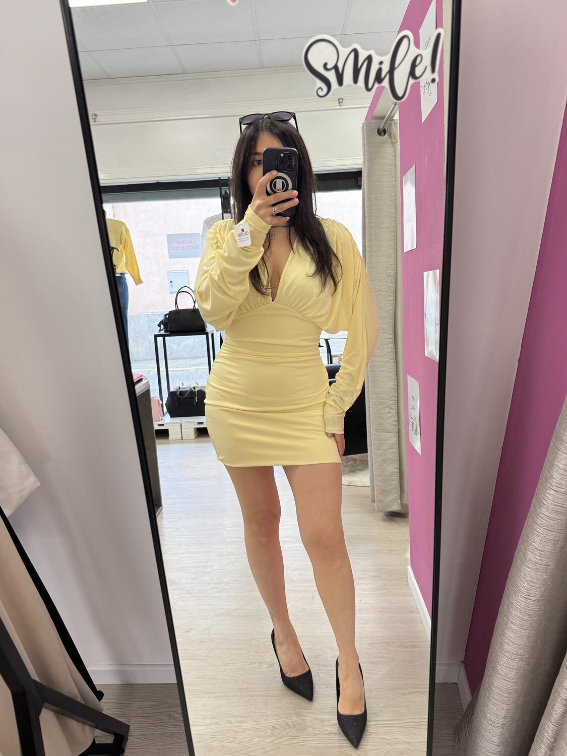 NOVITÀ Abitino scollo a V fronte/retro