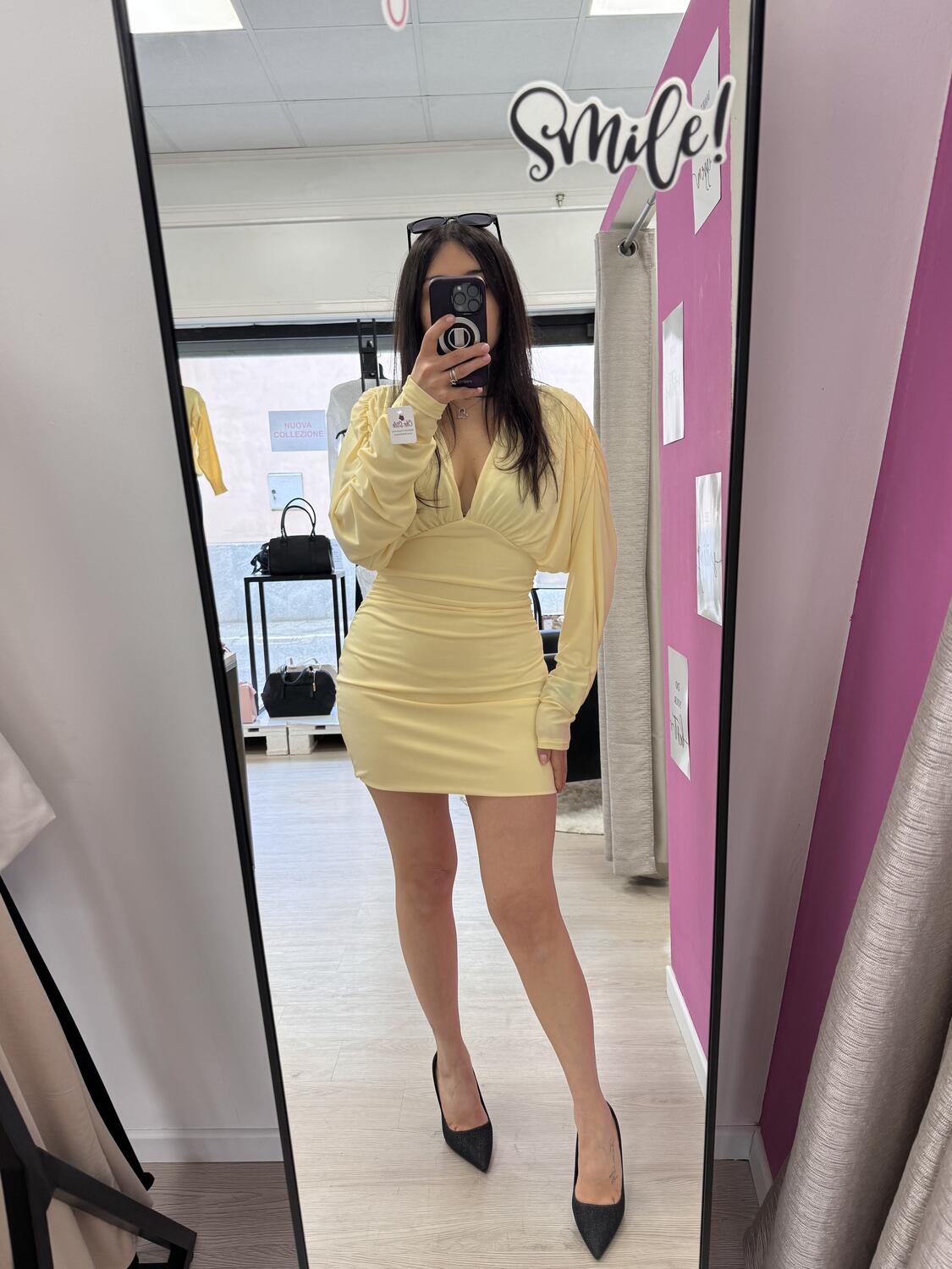 NOVITÀ Abitino scollo a V fronte/retro