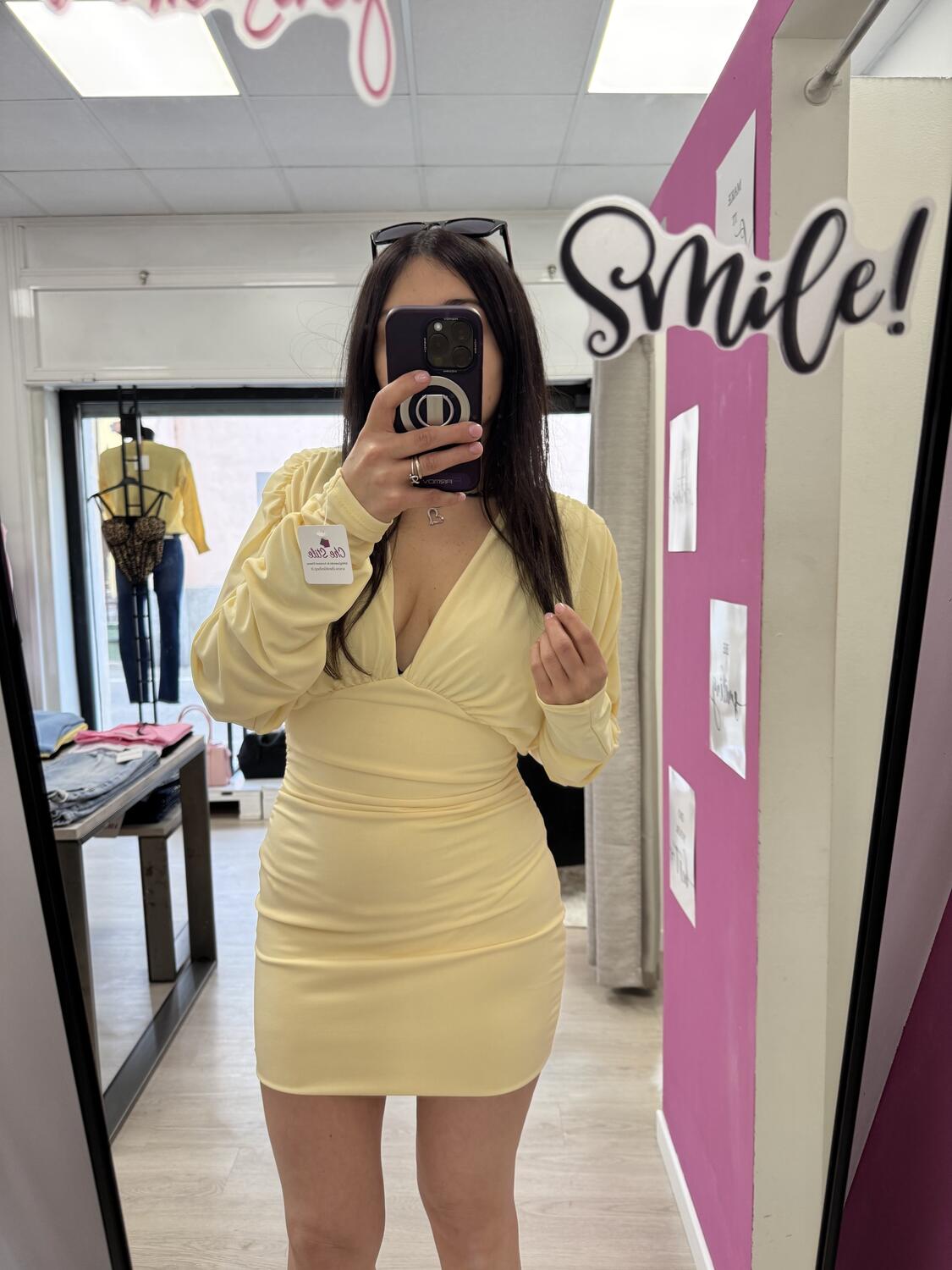 NOVITÀ Abitino scollo a V fronte/retro