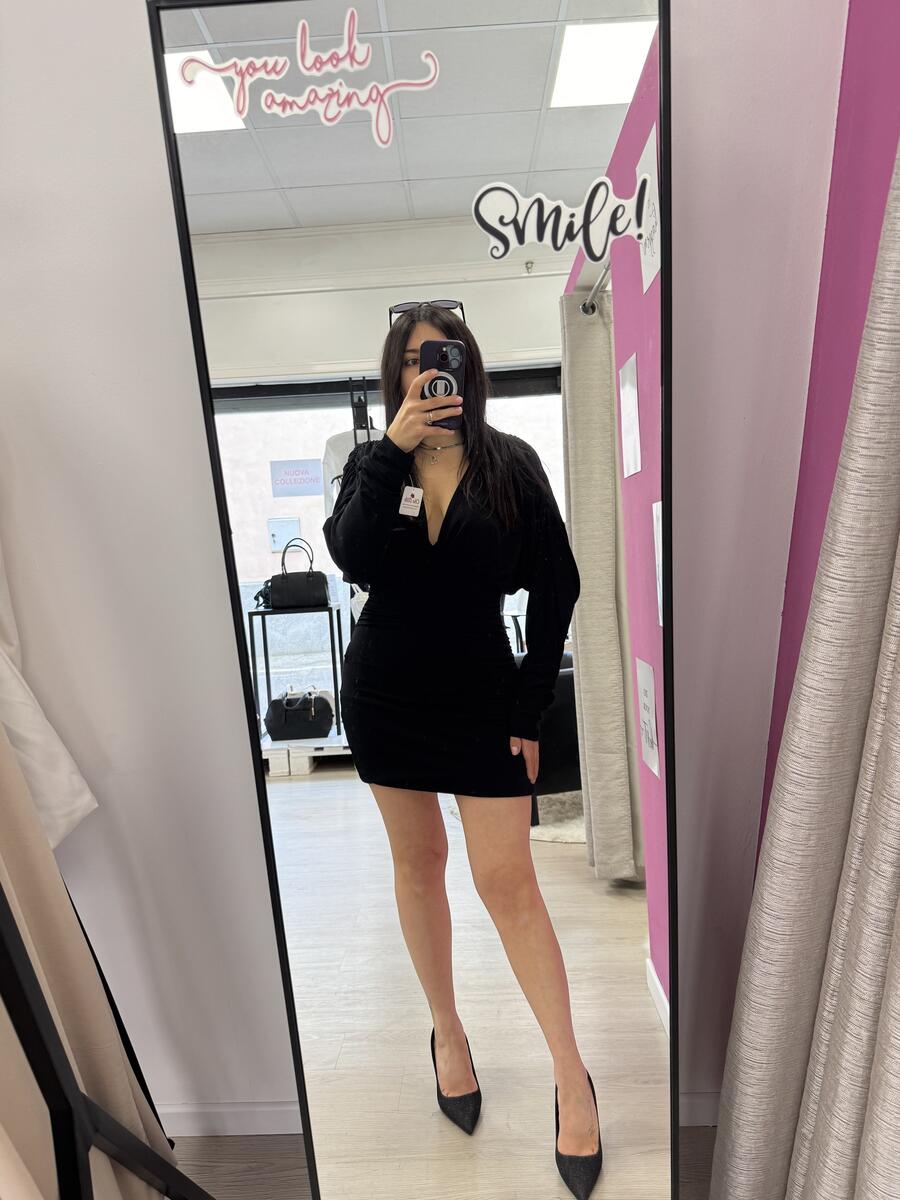 NOVITÀ Abitino scollo a V fronte/retro