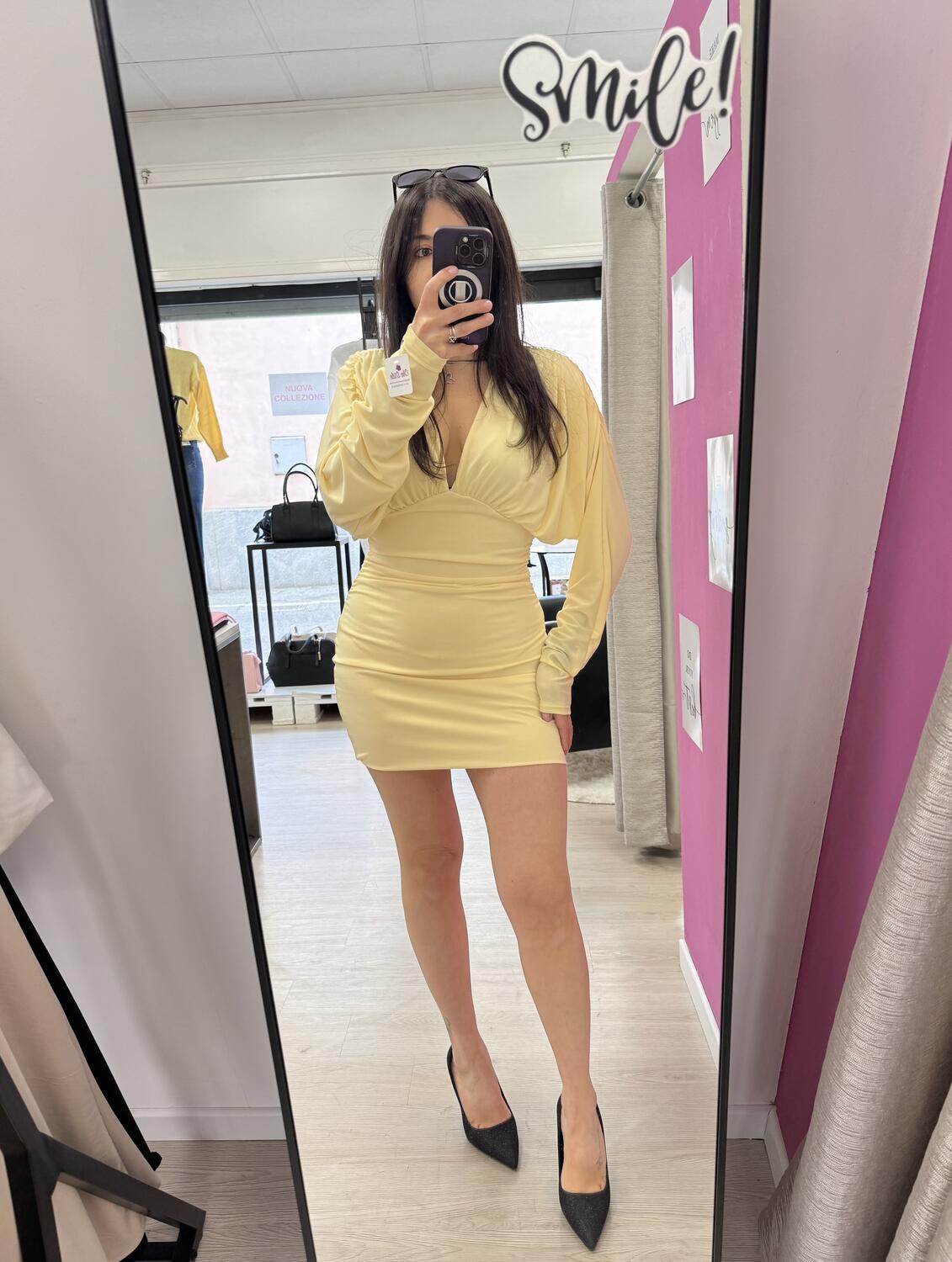 NOVITÀ Abitino scollo a V fronte/retro