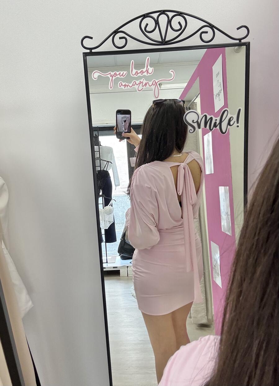 NOVITÀ Abitino scollo a V fronte/retro