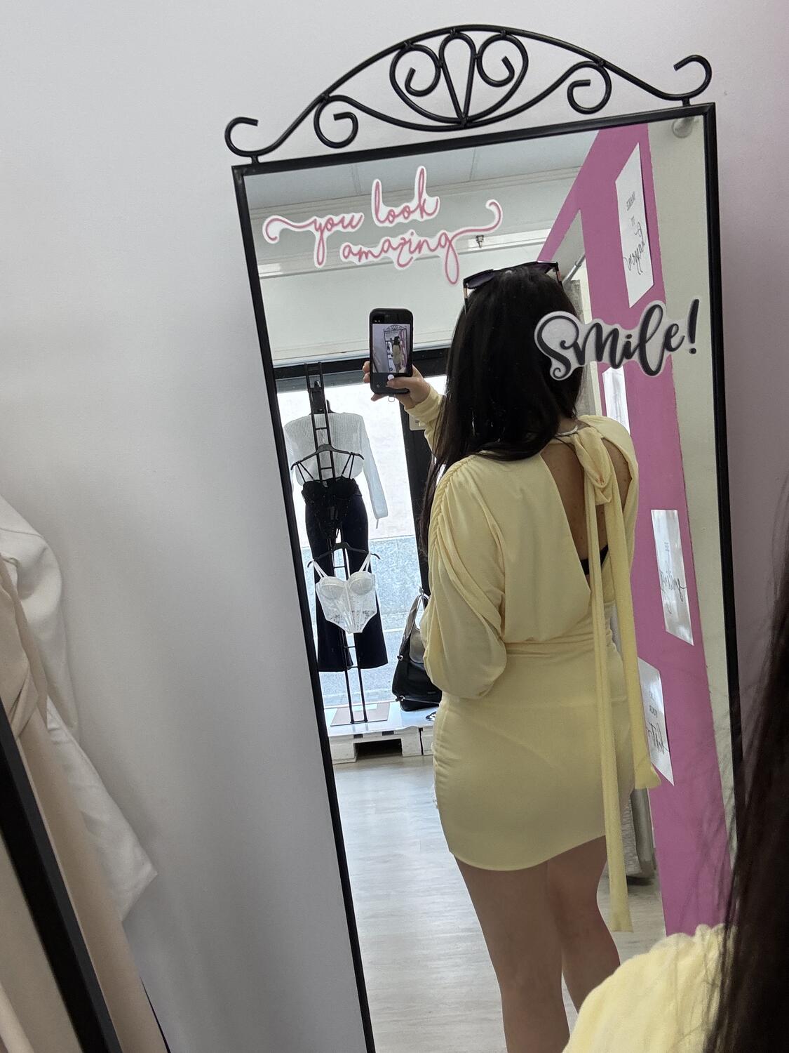 NOVITÀ Abitino scollo a V fronte/retro