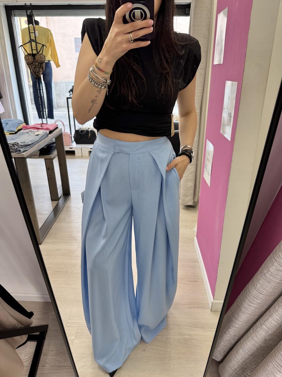 NOVITÀ Pantalone effetto gonna con pence