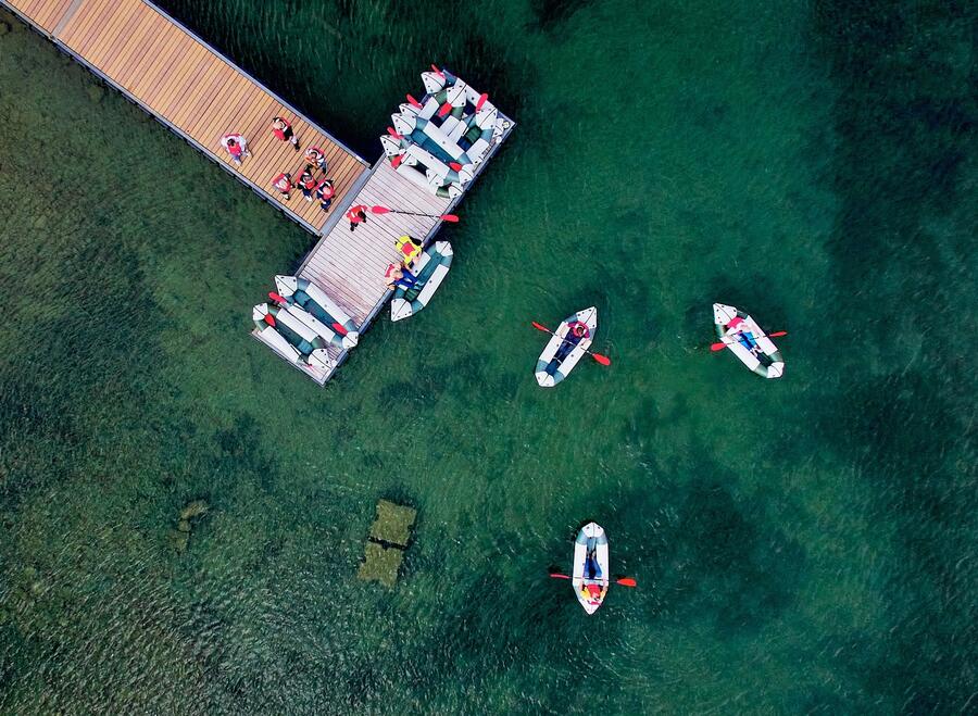 PACKRAFT E SUP al lago - su richiesta