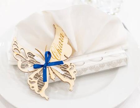 Segnaposto calamita farfalla