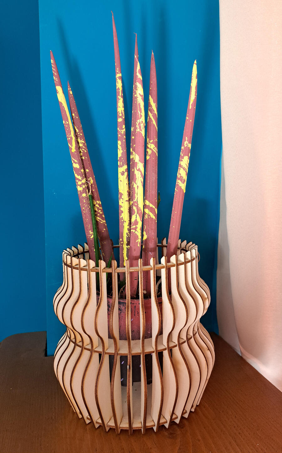 Coprivaso decorativo per piante da interno