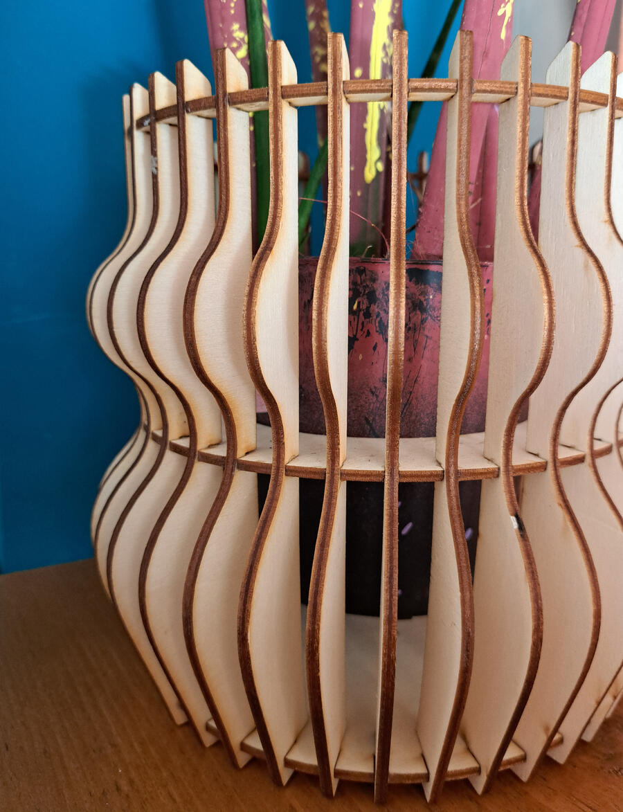 Coprivaso decorativo per piante da interno