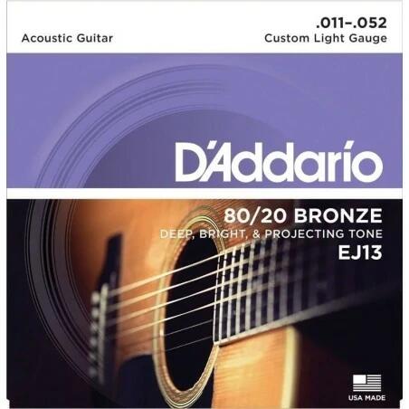 D'Addario EJ13 Custom Light 11-52