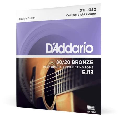 D'Addario EJ13 Custom Light 11-52