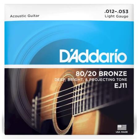 D'Addario EJ11 Light 12-53