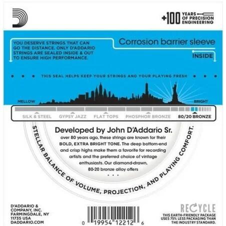 D'Addario EJ11 Light 12-53