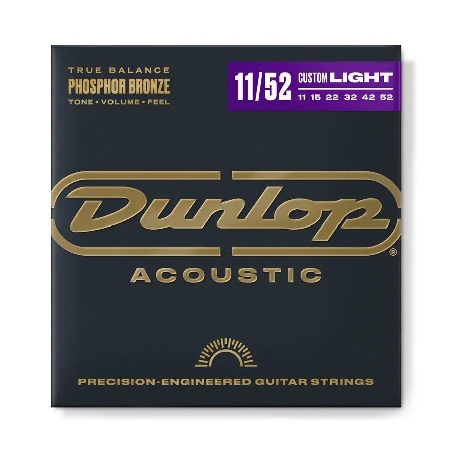 Dunlop DAP1152 Acoustic Phosphor Bronze, Medium Light Set/6